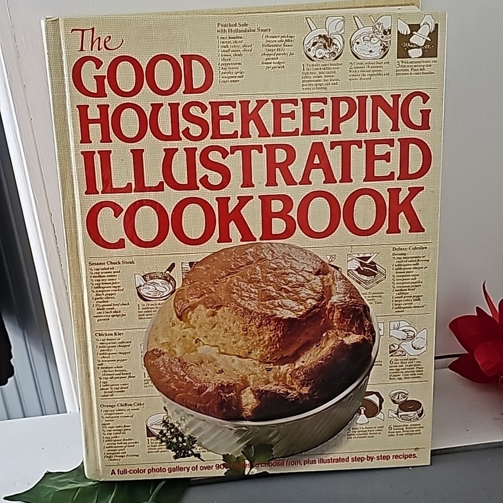 Vintage Good Housekeeping Illustrated Cookbook circa 1980